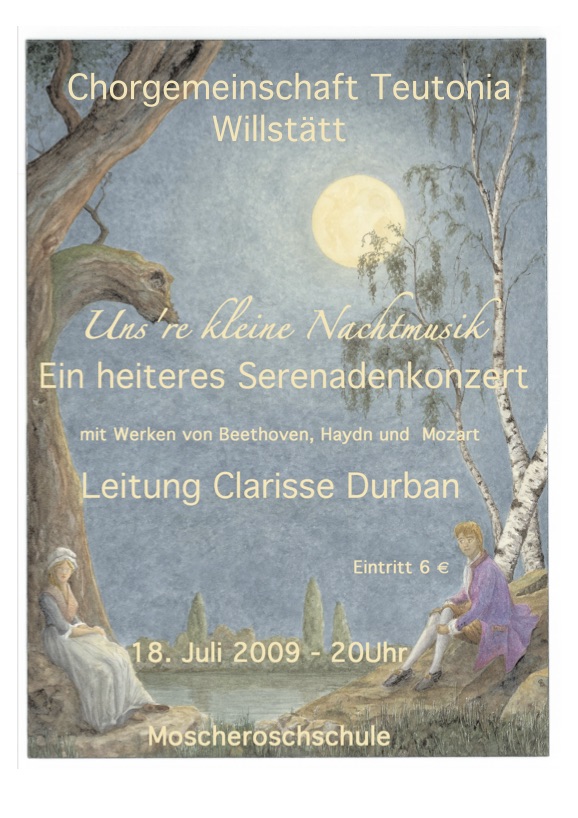 Serenadenkonzert 2009 "Uns're kleine Nachtmusik"