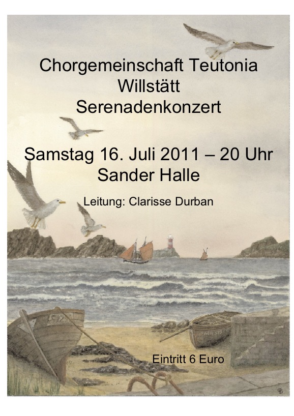 Serenadenkonzert 2011 "Vom Schwarzwald bis zur rauen See"