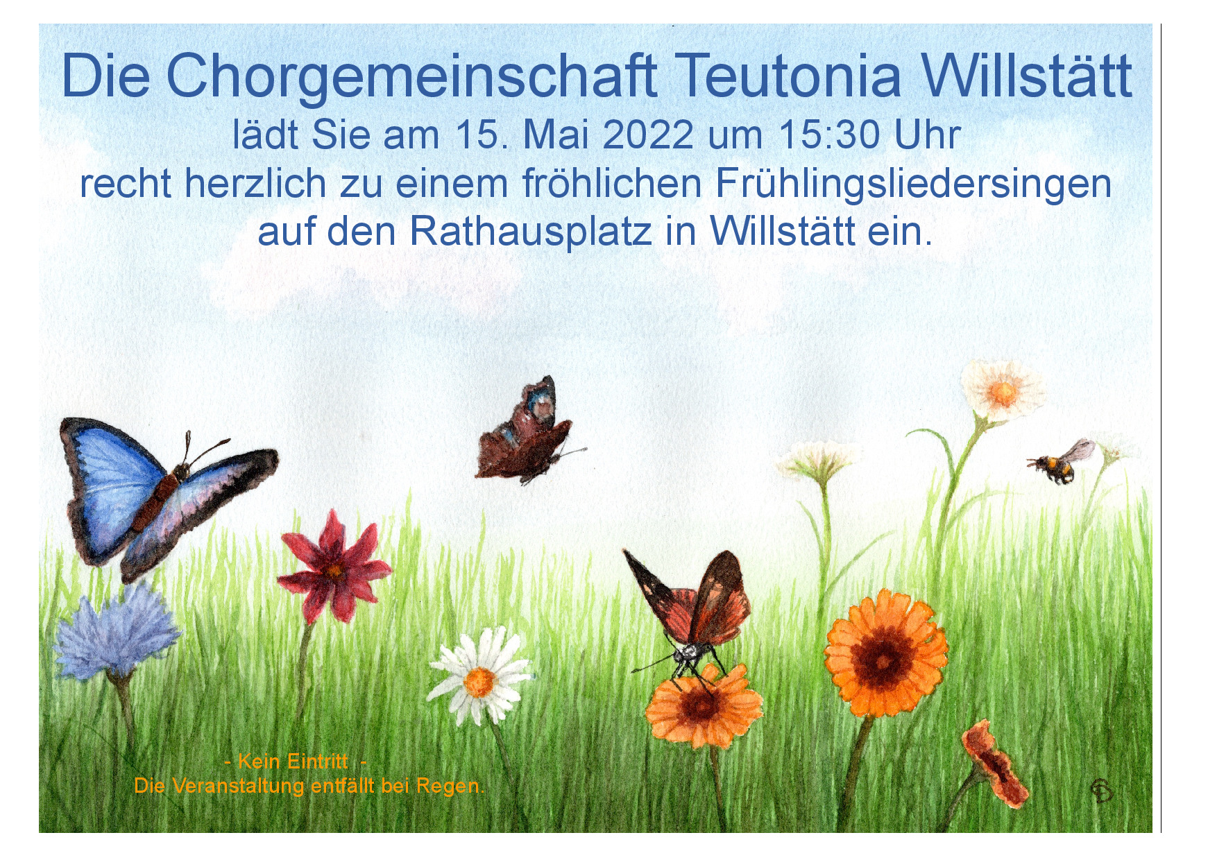 Frühlingskonzert  2022 -  "Frühlingsgefühle nach Noten"