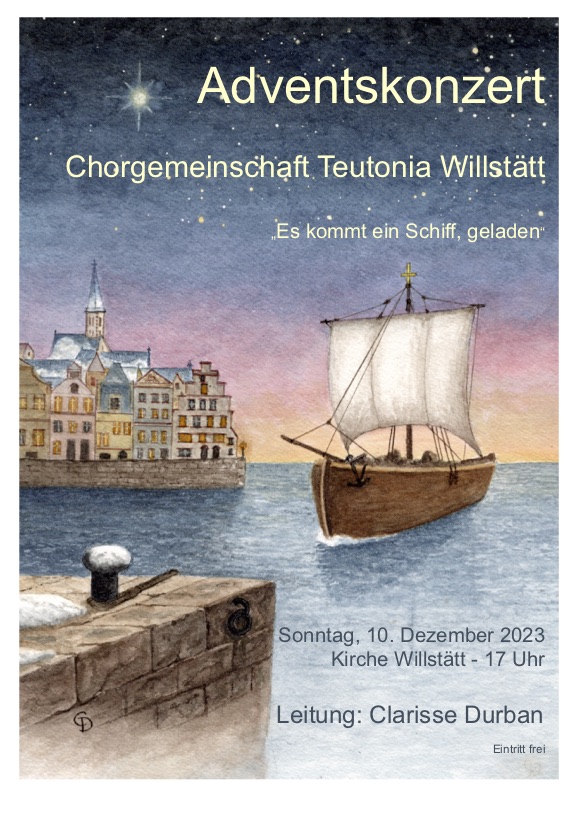 Adventskonzert 2023 - "Es kommt ein Schiff,  geladen"