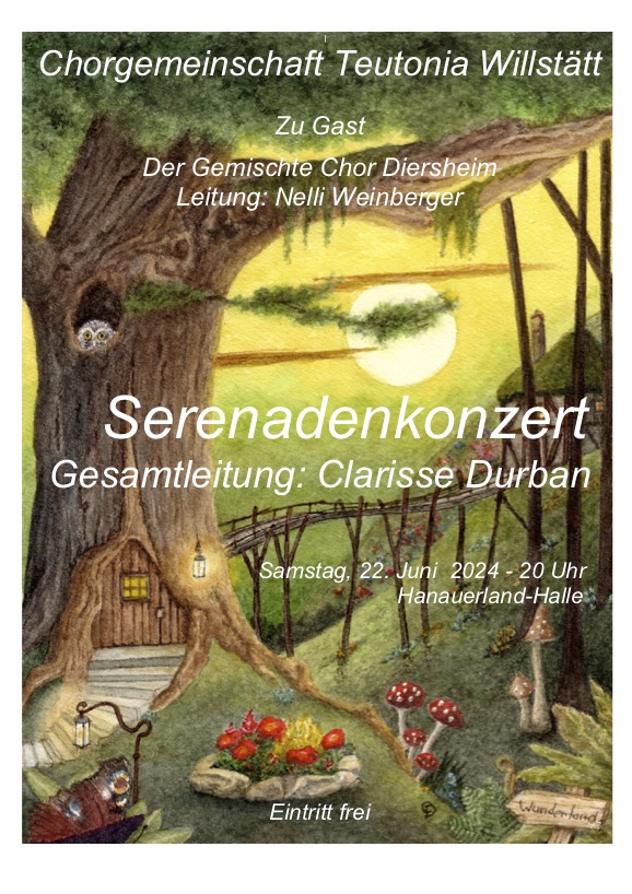 Serenadenkonzert 2024 - Zu Gast: Der Gemischte Chor Diersheim