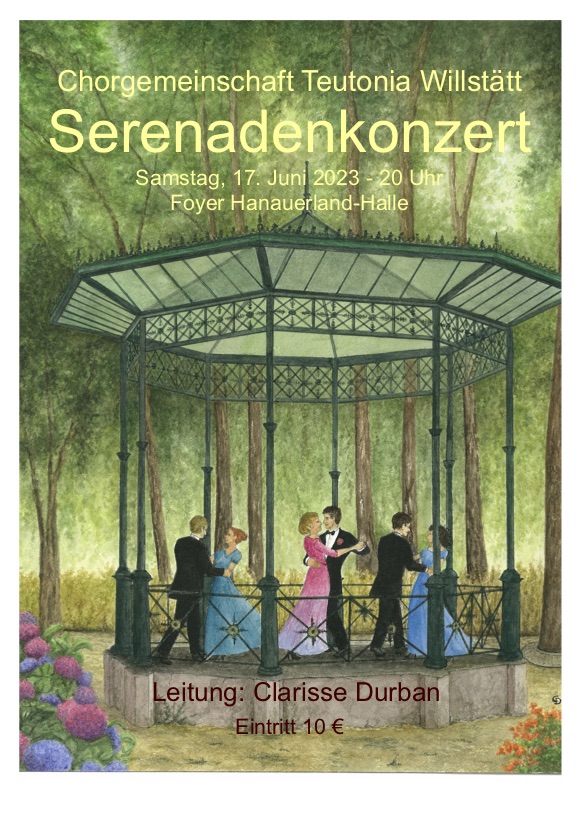 Serenadenkonzert 2023 - Mit dem Tanzpaar Juliane Schrempp und Wittiko Durban